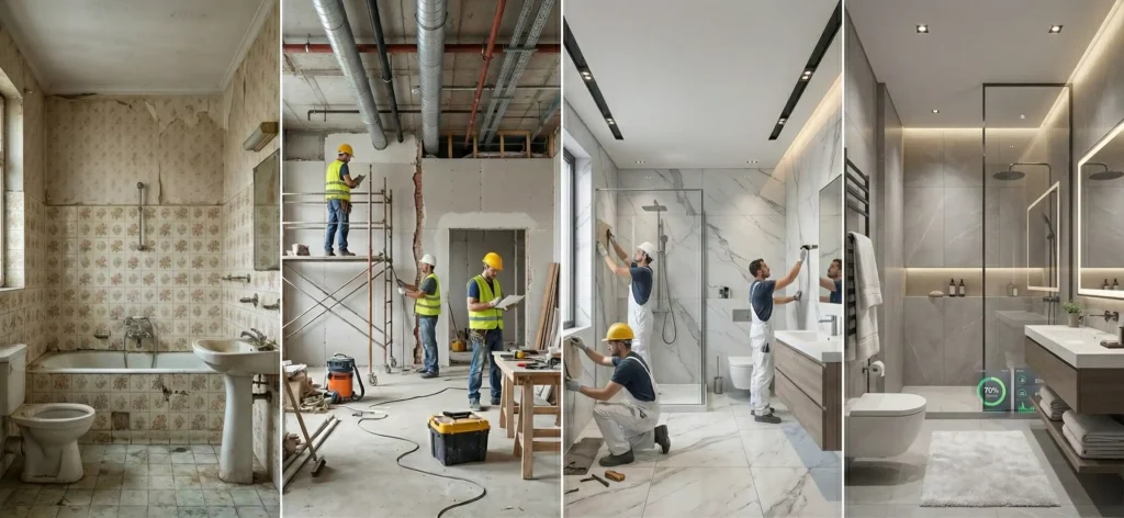 Ανακαίνηση μπάνιου ξενοδοχείων Τα μπάνια έχουν τεράστια επίδραση στις κριτικές